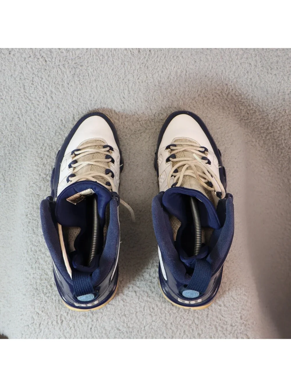 Jordan 9 Retro UNC Men Sz 11.5 Nike Air Shoes Obdisian Navy